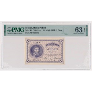 1 złoty 1919 - S.74 F