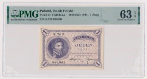 1 złoty 1919 - S.74 F