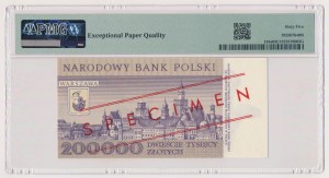 PLN 200 000 1989 - MODÈLE - A 0000000 - No.0515