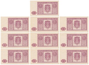 1 zloty 1946 - set (10 pièces)