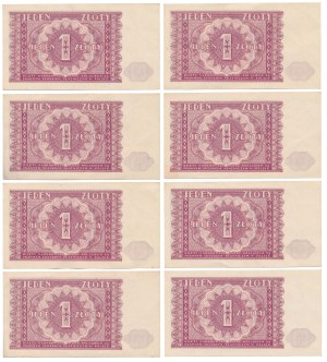 1 zloty 1946 - set (8 pièces)
