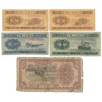 Chiny, zestaw banknotów 1949-1953 (8szt)