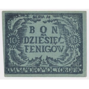 Oflag II C Woldenberg, 10 fenigów 1944 - Seria AI