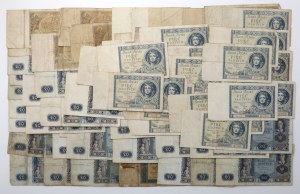 5, 10 et 20 or 1929-1936 - set (66pcs)