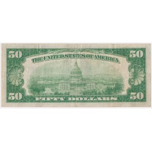 USA, 50 Dollars 1928 - Gold Certificate