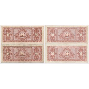 Niemcy, Okupacja aliancka, 20 Mark 1944 (4szt)