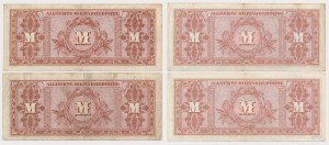 Germany, Allied Occupation, 20 Mark 1944 (4pc)