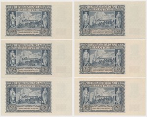20 PLN 1940 - O - set (6 pcs)
