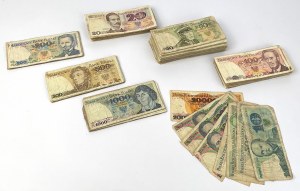 Grand jeu de billets de circulation communistes (+/-218pc)