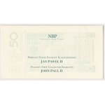 2.000 zł 1977 i 50 zł 2006 JP II z folderem (2szt)