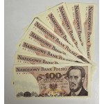 50 i 100 zł 1986-1988 - zestaw (22szt)
