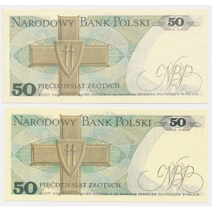 50 zł 1982 - DF, EE - zestaw (2szt)
