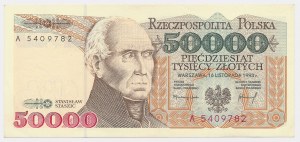 50.000 zł 1993 - A