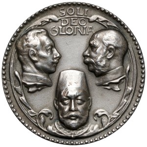 Niemcy, Wilhelm II, Medal 1915 - Upamiętniający braterstwo broni między Niemcami, Austro-Węgrami i Turcją