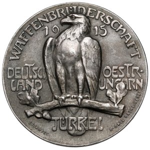 Niemcy, Wilhelm II, Medal 1915 - Upamiętniający braterstwo broni między Niemcami, Austro-Węgrami i Turcją