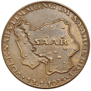 Niemcy, Medal na pamiątkę przyłączenia Zagłębia Saary 1935