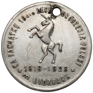 Lidzbark Medal 1928 - for Merit and Community Service