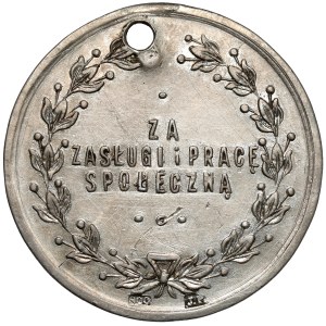 Medal 1928, Na pamiątkę 10-lecia Odrodzenia Polski / za Zasługi i Pracę Społeczną - Lidzbark