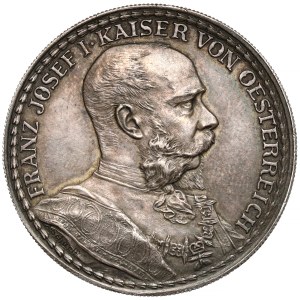 Austria, Franciszek Józef I, Medal 1888 - Międzynarodowa Wystawa w Wiedniu - rzadki