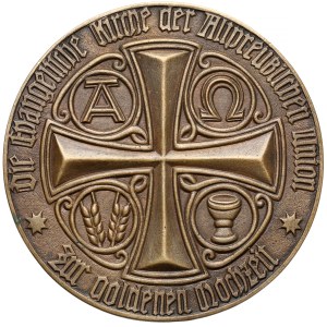 Niemcy, Medal bez daty - Evangelischen Kirche der Altpreussischen Union zur Goldenen Hochzeit (1926-1933)