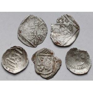 Niemcy, Monety srebrne - zestaw (5szt)