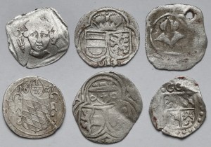 Allemagne, Pièces en argent - set (6 pièces)