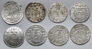 Germany, 2 krajcars (17th century) - set (8pcs)