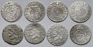 Germany, 2 krajcars (17th century) - set (8pcs)