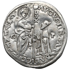 Włochy, Wenecja, Agostino Barbarigo (1486-1501) 1/2 liry bez daty