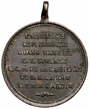 Uruguay, Pantheon Medal 1898