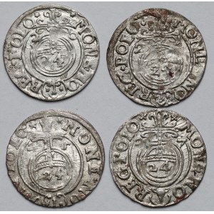 Zygmunt III Waza, Półtoraki Bydgoszcz 1620-1627 - zestaw (4szt)