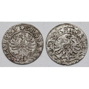 Zygmunt III Waza, Grosz Bydgoszcz 1623-1624 - zestaw (2szt)