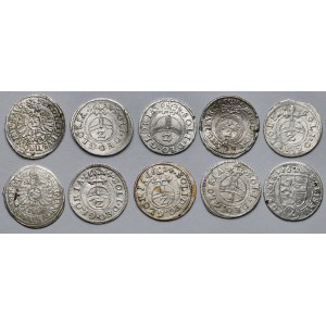 Niemcy, Monety srebrne (XVII w.) - zestaw (10szt)