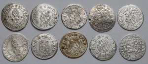 Allemagne, 2 krajcars (17ème siècle) - set (10pcs)