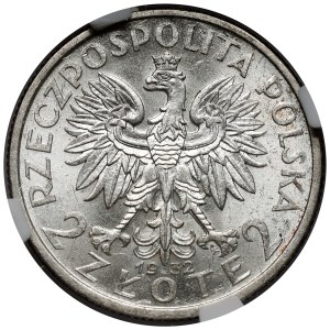Głowa Kobiety 2 złote 1932
