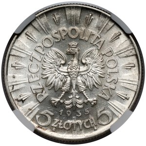 Piłsudski 5 zloty 1935