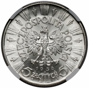 Piłsudski 5 złotych 1936