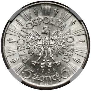 Piłsudski 5 złotych 1936