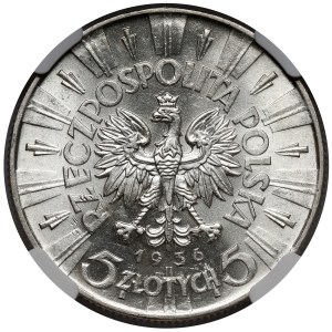 Piłsudski 5 złotych 1936