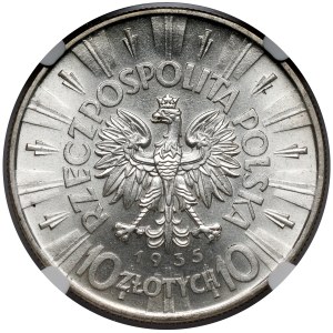 Piłsudski 10 złotych 1935