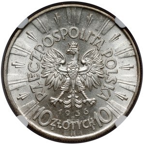 Piłsudski 10 złotych 1936