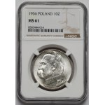 Piłsudski 10 złotych 1936
