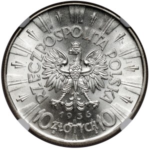 Piłsudski 10 złotych 1936