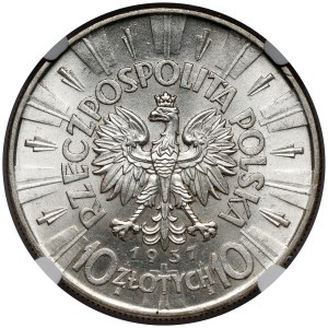Piłsudski 10 złotych 1937