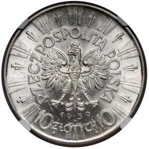 Piłsudski 10 złotych 1939