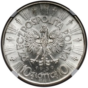 Pilsudski 10 gold 1939