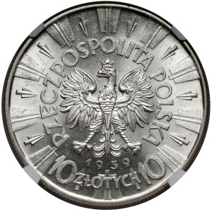 Piłsudski 10 złotych 1939