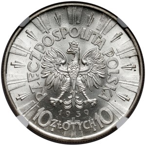 Pilsudski 10 gold 1939