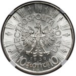 Piłsudski 10 złotych 1939