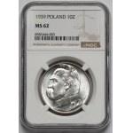 Piłsudski 10 złotych 1939